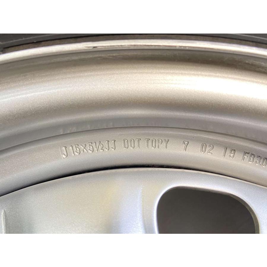 中古タイヤ スタッドレスタイヤ ホイールセット 4本セット 185/60R15  　 TOPY M60 15x5.5  100-4穴 ブリヂストン ブリザック VRX2 | BRIDGESTONE | 10