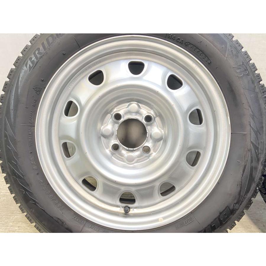 中古タイヤ スタッドレスタイヤ ホイールセット 4本セット 185/60R15  　 TOPY M60 15x5.5  100-4穴 ブリヂストン ブリザック VRX2 | BRIDGESTONE | 04