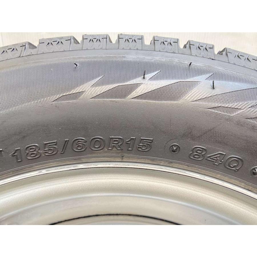 中古タイヤ スタッドレスタイヤ ホイールセット 4本セット 185/60R15  　 TOPY M60 15x5.5  100-4穴 ブリヂストン ブリザック VRX2 | BRIDGESTONE | 09
