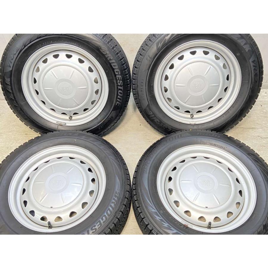 DUNLOP スタッドレスタイヤ 195/65R15 4本ホイール付セット　中古 DUNLOP 中古タイヤ スタッドレスタイヤ ホイールセット 4本セット 195