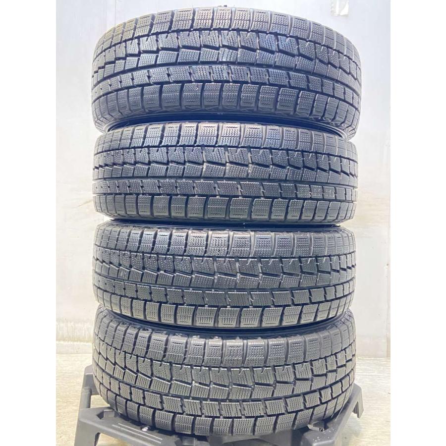 中古タイヤ スタッドレスタイヤ ホイールセット 4本セット 185/60R15  キャロウィン R6 15x5.5 100/114.3-4穴 DUNLOP  WM01 | DUNLOP | 02