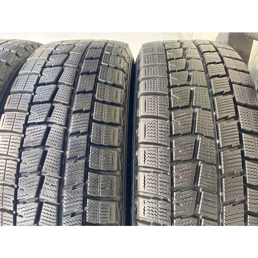 中古タイヤ スタッドレスタイヤ ホイールセット 4本セット 185/60R15  キャロウィン R6 15x5.5 100/114.3-4穴 DUNLOP  WM01 | DUNLOP | 07