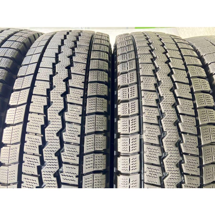 DUNLOP（ダンロップ） 中古タイヤ スタッドレスタイヤ 6本セット 195 
