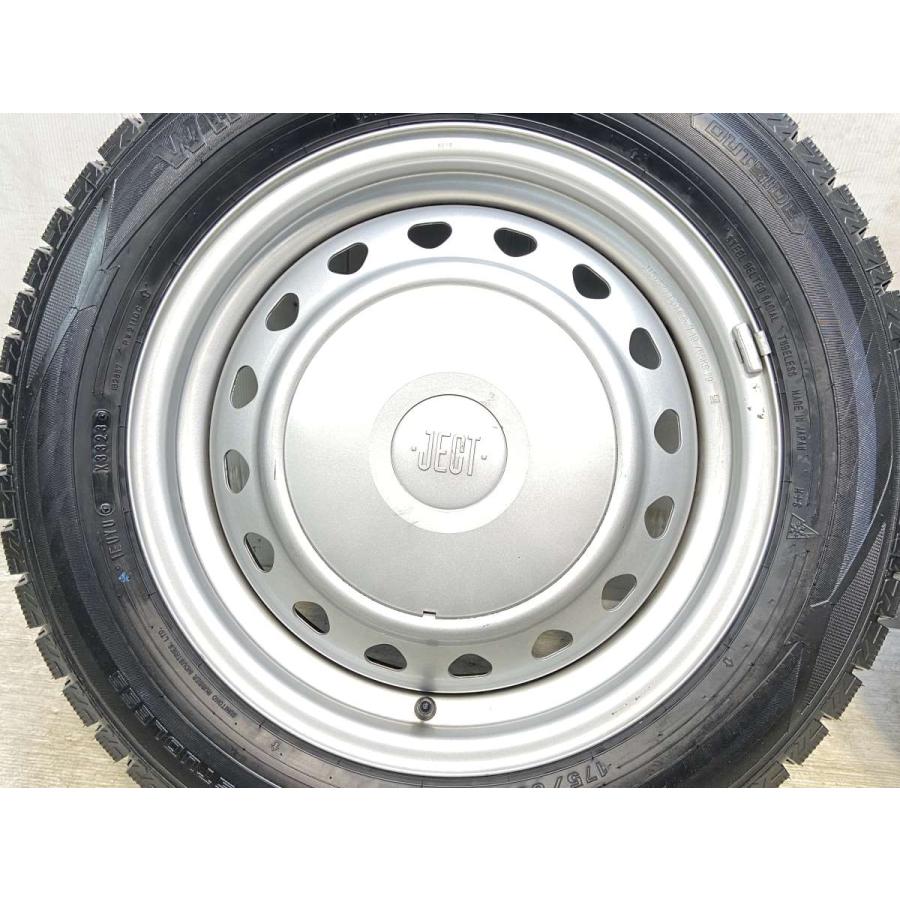 中古タイヤ スタッドレスタイヤ ホイールセット 4本セット 175/65R15  JECT R6 15x5.5 100/114.3-4穴 DUNLOP ウィンターマックス WM02 | DUNLOP | 05