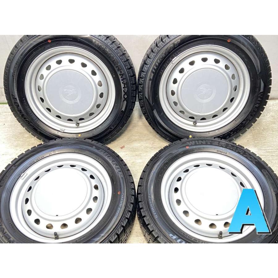 中古タイヤ スタッドレスタイヤ ホイールセット 4本セット 185/65R15  キャロウィン S7 15x5.5 100/114.3-4穴 DUNLOP  WM02 | DUNLOP