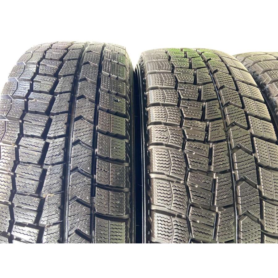 中古タイヤ スタッドレスタイヤ ホイールセット 4本セット 185/65R15  キャロウィン S7 15x5.5 100/114.3-4穴 DUNLOP  WM02 | DUNLOP | 08