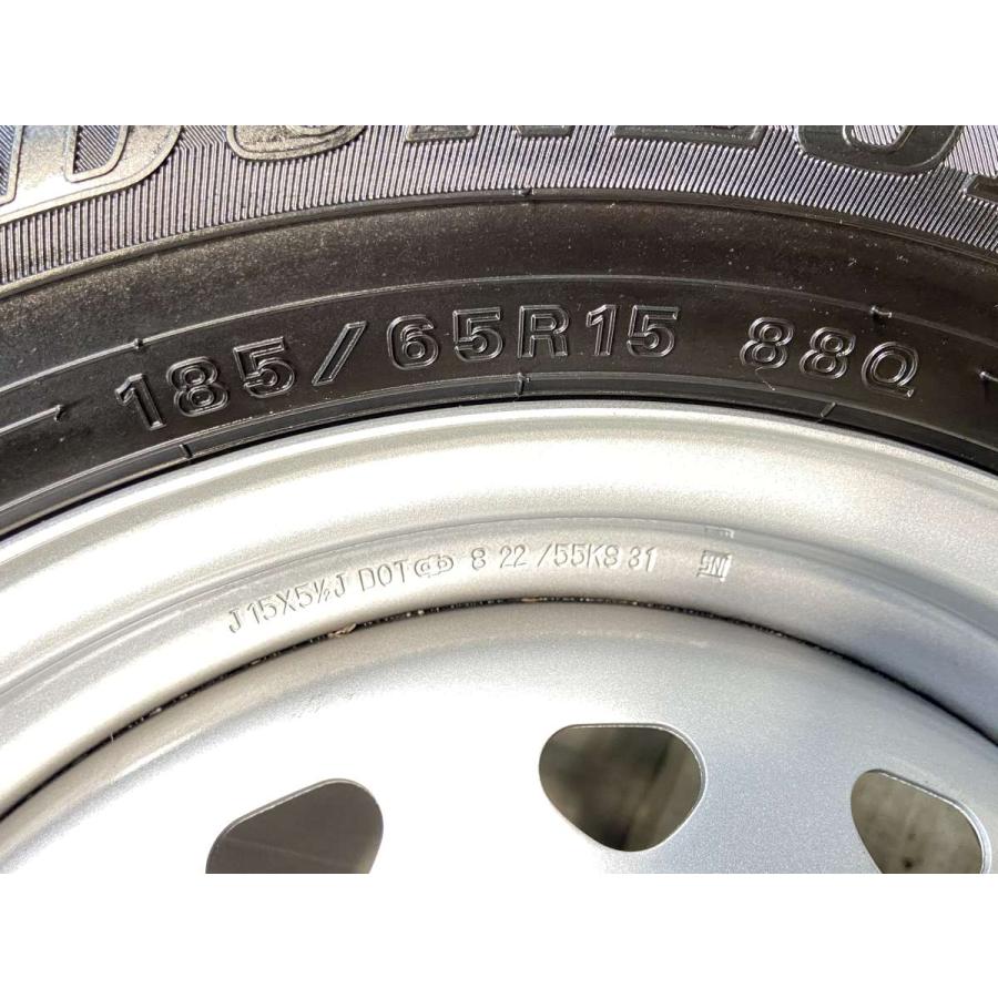 中古タイヤ スタッドレスタイヤ ホイールセット 4本セット 185/65R15  キャロウィン S7 15x5.5 100/114.3-4穴 DUNLOP  WM02 | DUNLOP | 09