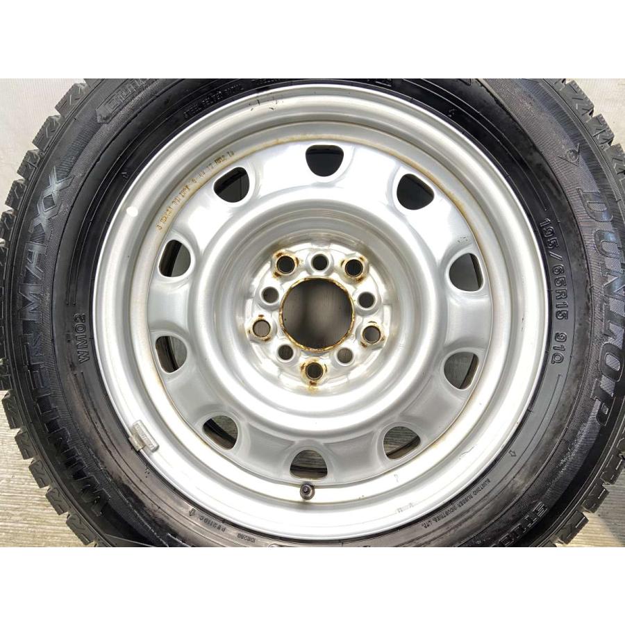 DUNLOP 中古タイヤ スタッドレスタイヤ ホイールセット 4本