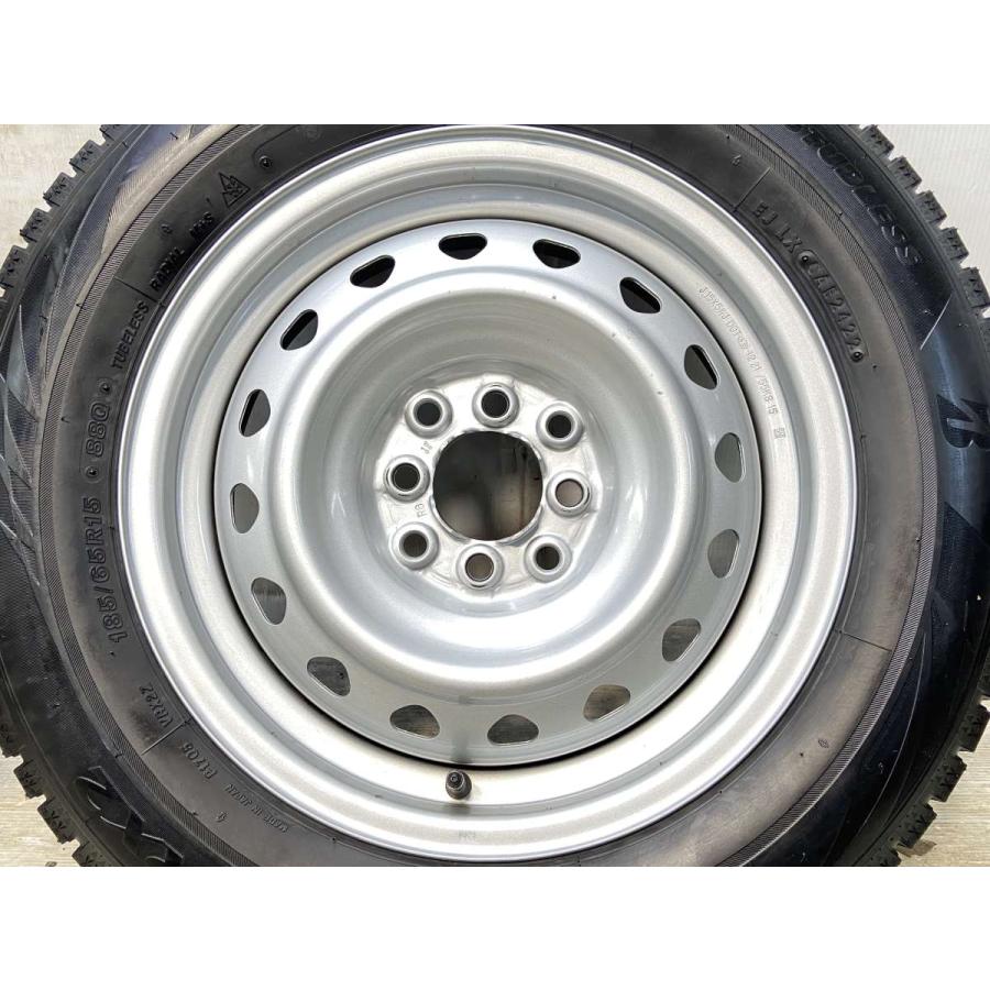 中古タイヤ スタッドレスタイヤ ホイールセット 4本セット 185/65R15  　 TOPY R6 15x5.5  100/114.3-4穴 ブリヂストン ブリザック VRX2 | BRIDGESTONE | 03