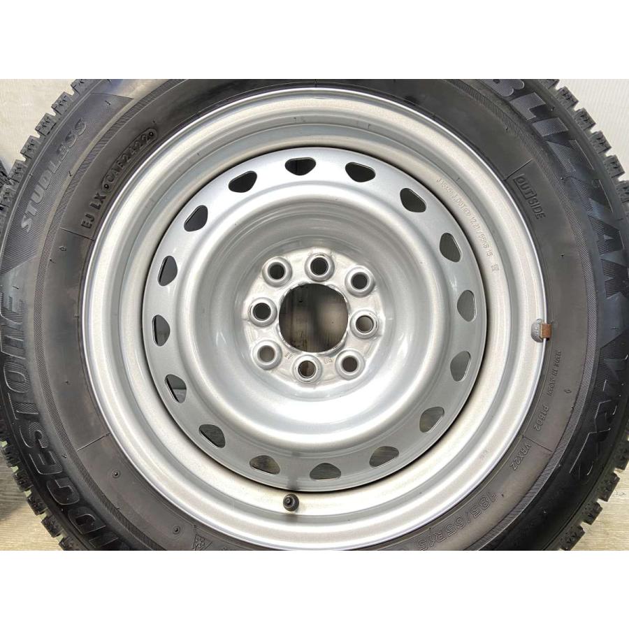中古タイヤ スタッドレスタイヤ ホイールセット 4本セット 185/65R15  　 TOPY R6 15x5.5  100/114.3-4穴 ブリヂストン ブリザック VRX2 | BRIDGESTONE | 06