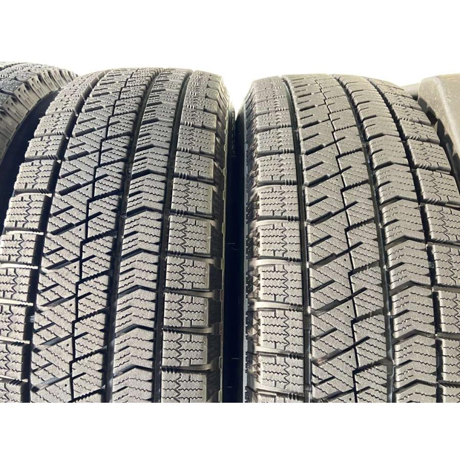 中古タイヤ スタッドレスタイヤ ホイールセット 4本セット 185/65R15  SCHWARZ MV V13 15x5.5 100/114.3-4穴 BS ブリザック VRX2 | BRIDGESTONE | 07