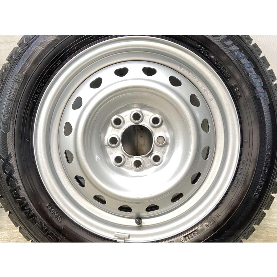 DUNLOP（ダンロップ） 中古タイヤ スタッドレスタイヤ ホイールセット