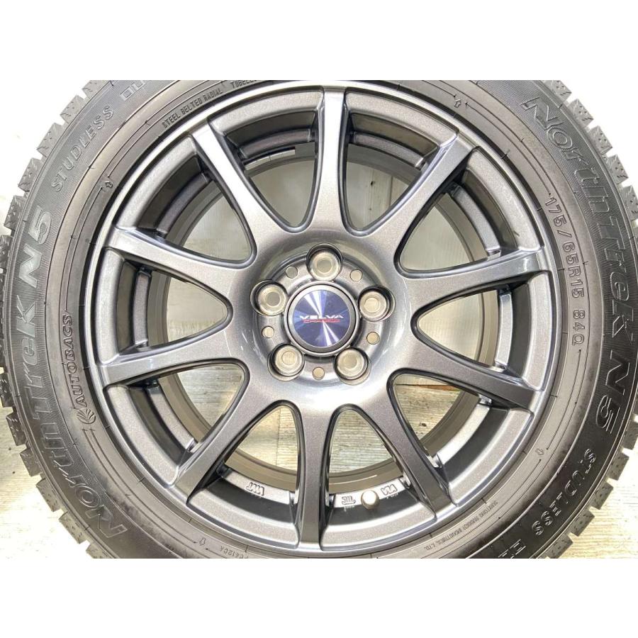 中古タイヤ スタッドレスタイヤ ホイールセット 4本セット 175/65R15
