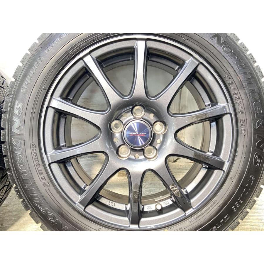 中古タイヤ スタッドレスタイヤ ホイールセット 4本セット 175/65R15 