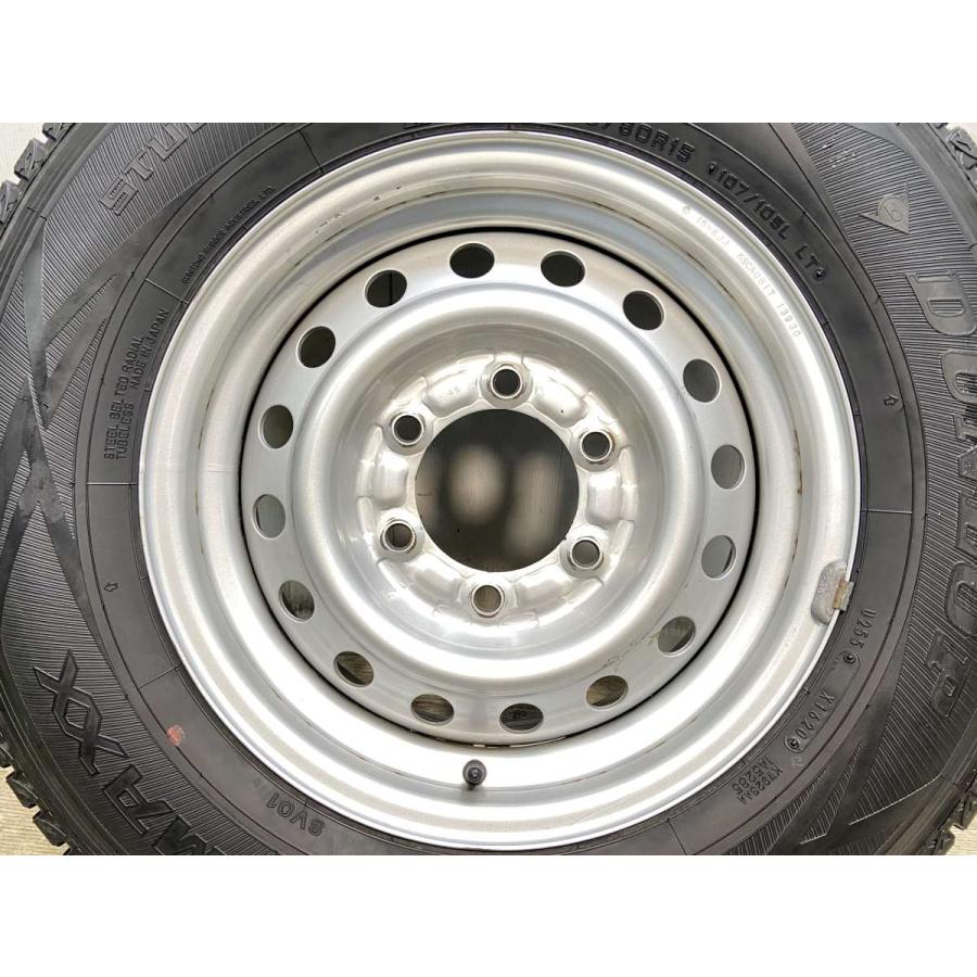 DUNLOP（ダンロップ） 中古タイヤ スタッドレスタイヤ ホイールセット