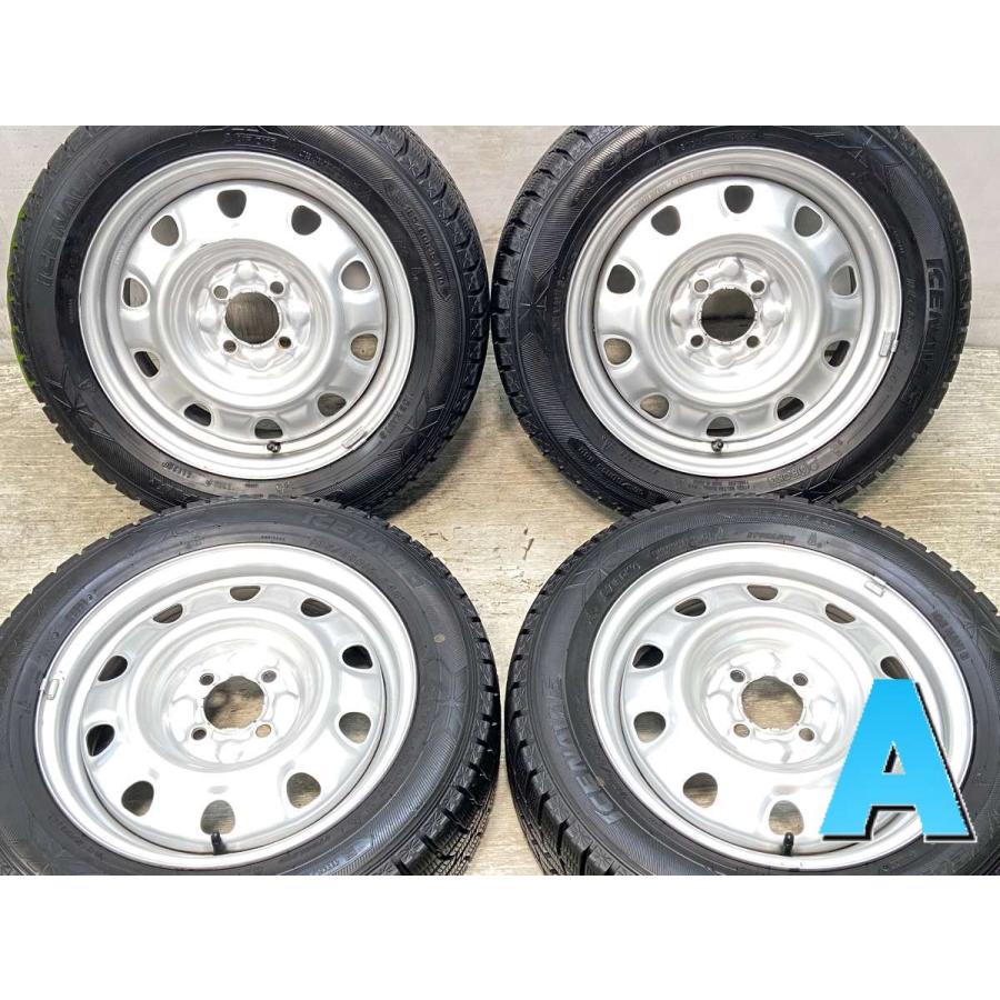 中古タイヤ スタッドレスタイヤ ホイールセット 4本セット 185/60R15  　 TOPY M60 15x5.5  100-4穴 グッドイヤー アイスナビ 6 | グッドイヤー