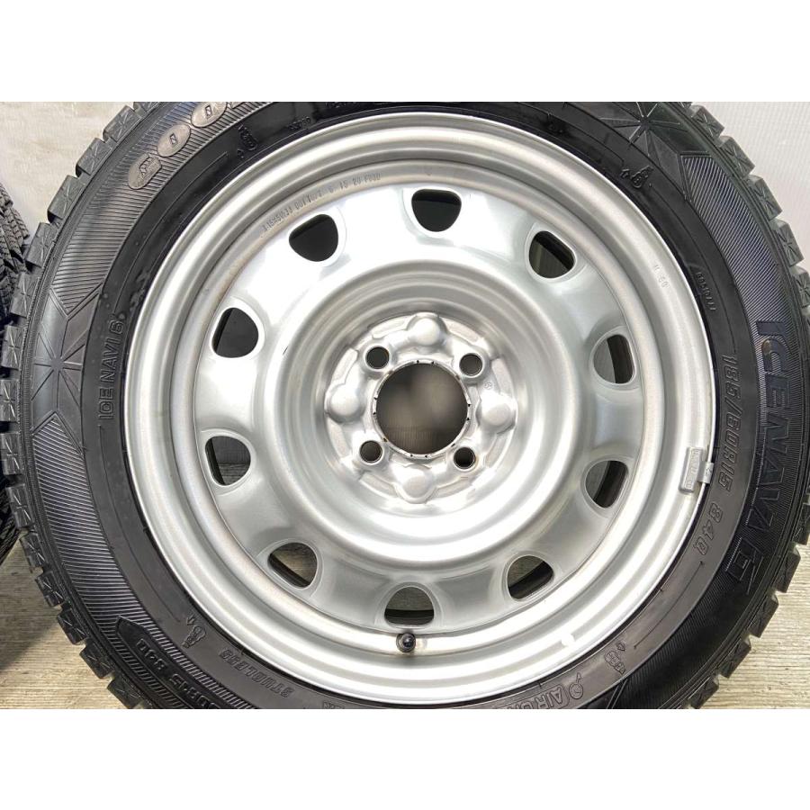 中古タイヤ スタッドレスタイヤ ホイールセット 4本セット 185/60R15  　 TOPY M60 15x5.5  100-4穴 グッドイヤー アイスナビ 6 | グッドイヤー | 06