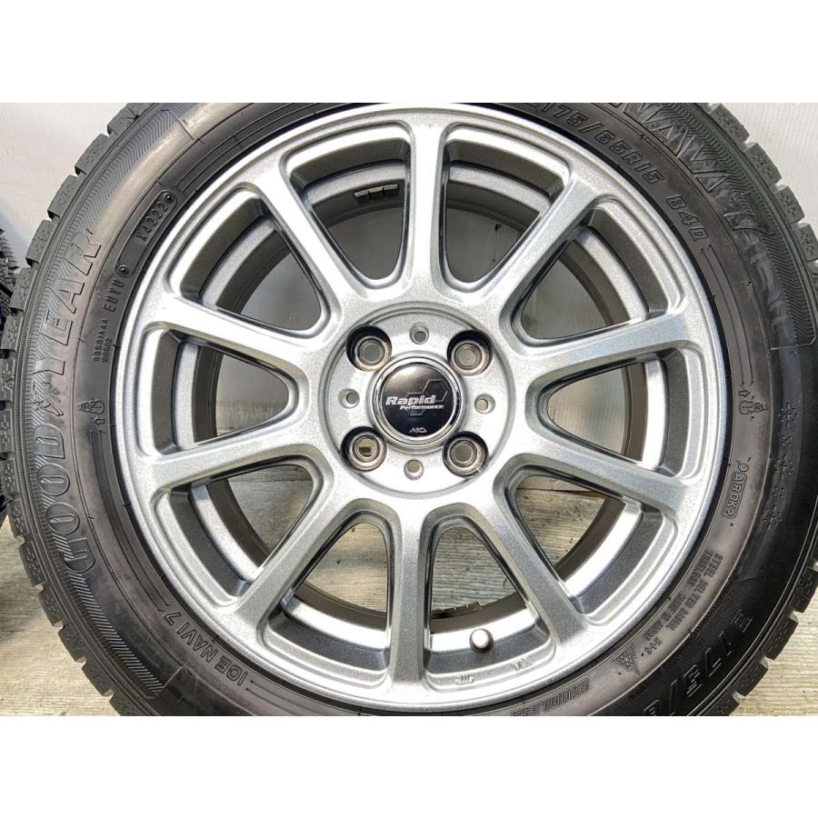 スタッドレスタイヤ 175/65R15 15x5.5J 100-4 43ホイールセット