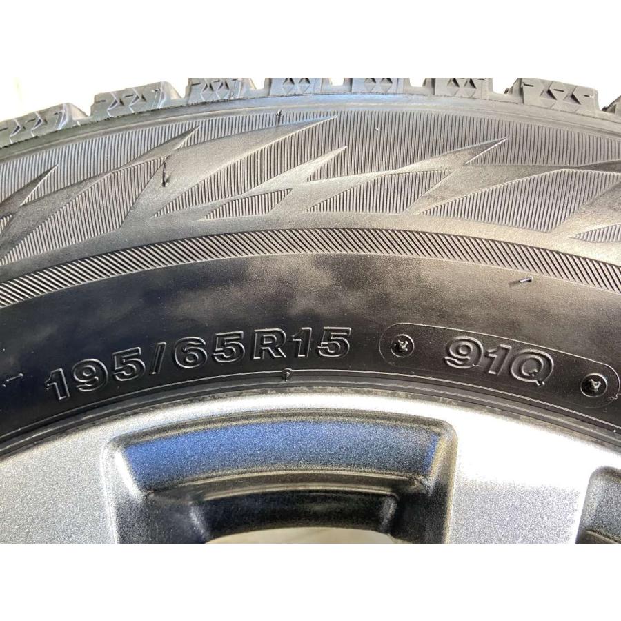 マナレイスポーツ スタッドレスタイヤ r15 195/65r15 BRIDGESTONE（ブリヂストン） 中古タイヤ スタッドレスタイヤ ホイール