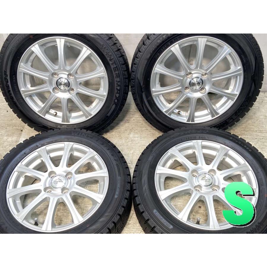 DUNLOP（ダンロップ） 中古タイヤ スタッドレスタイヤ ホイールセット 