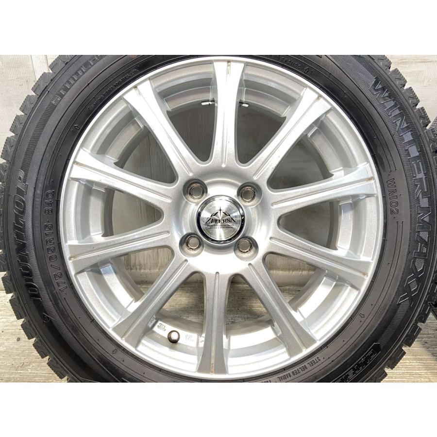DUNLOP（ダンロップ） 中古タイヤ スタッドレスタイヤ ホイールセット 