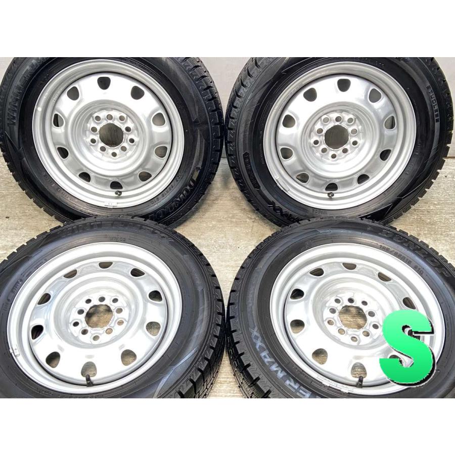 中古アルミホイール付スタッドレスタイヤ4本セット195/65R15