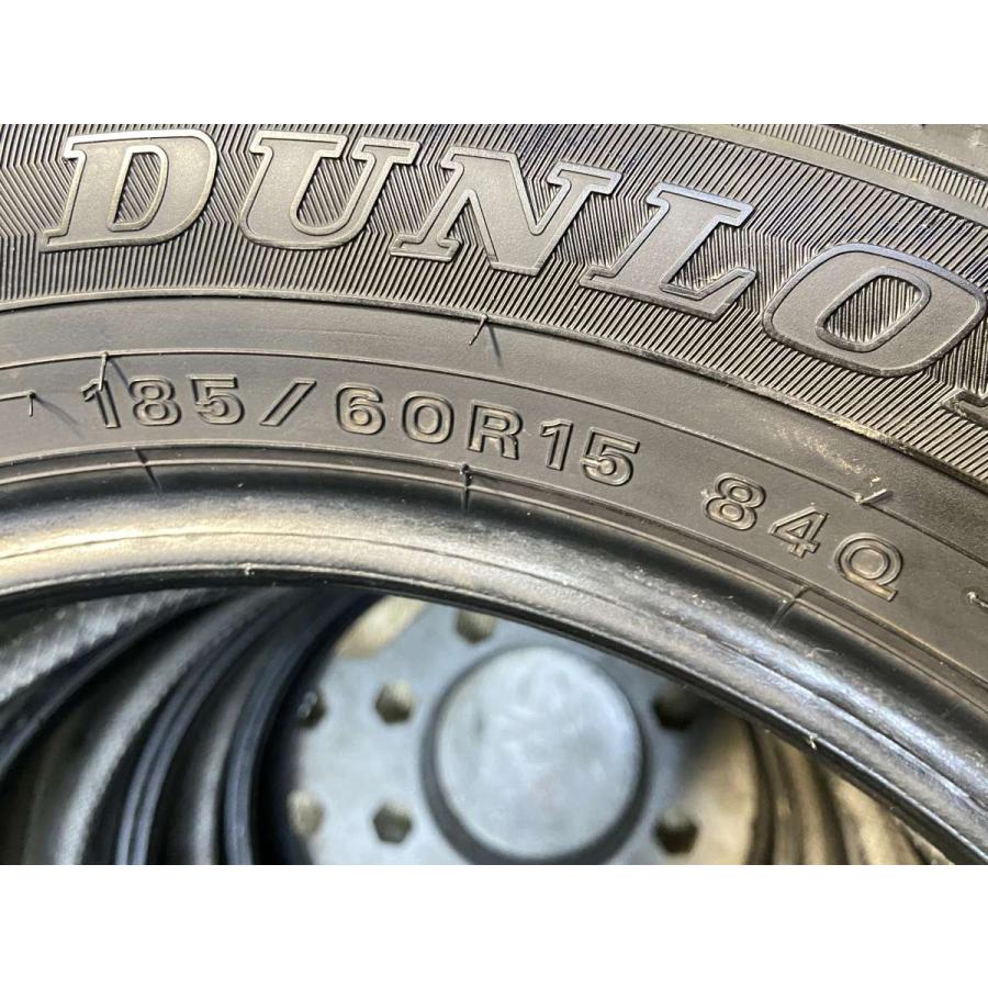 DUNLOP（ダンロップ） 中古タイヤ スタッドレスタイヤ 4本セット 185 