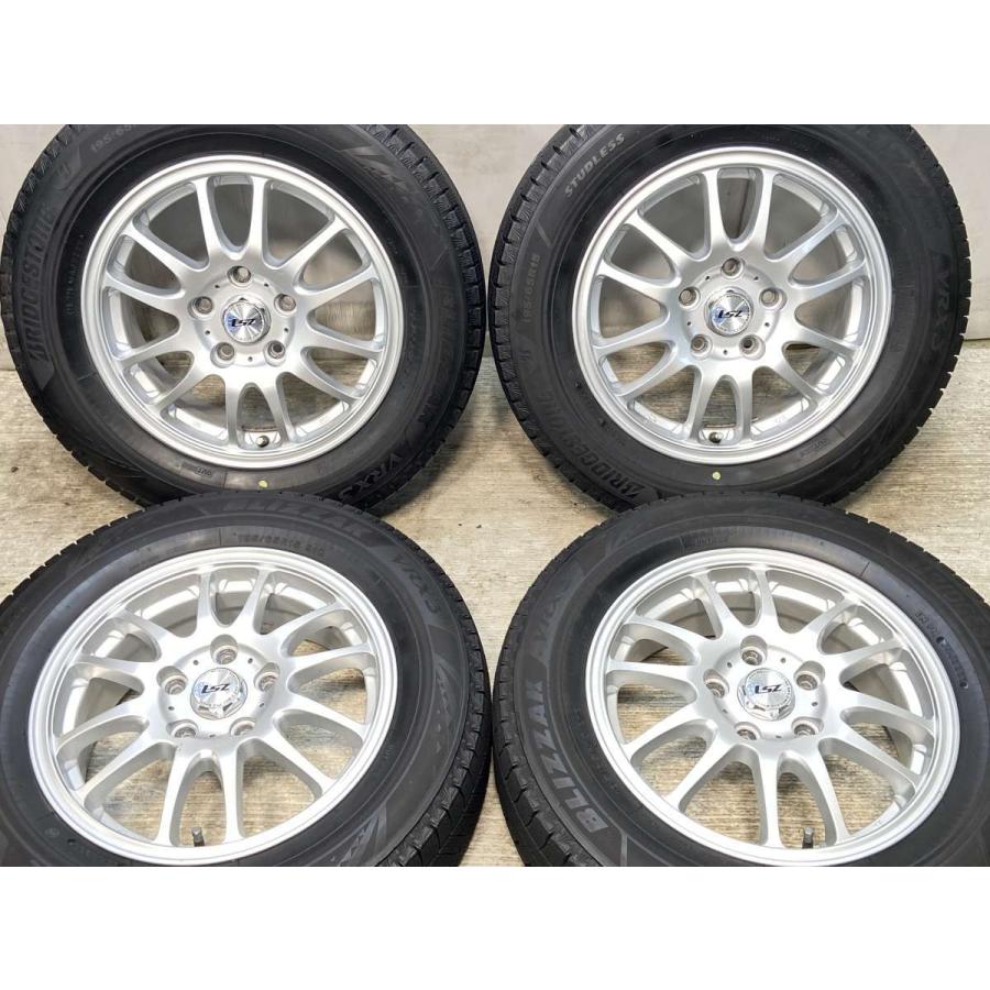 195/65R15 ブリジストン VRX 114.3 タイヤホイール 4本セット