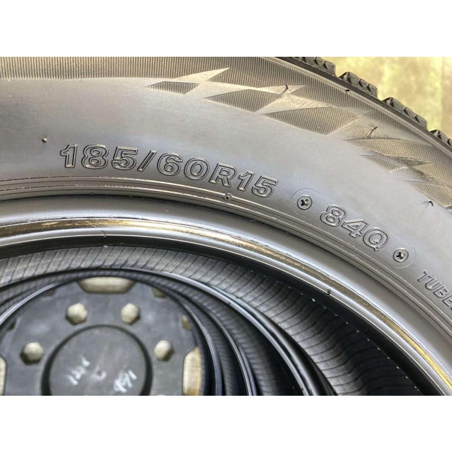 ブリヂストンVRX2　185/60R15　中古4本　タイヤのみ BRIDGESTONE（ブリヂストン） 中古タイヤ スタッドレスタイヤ 4本