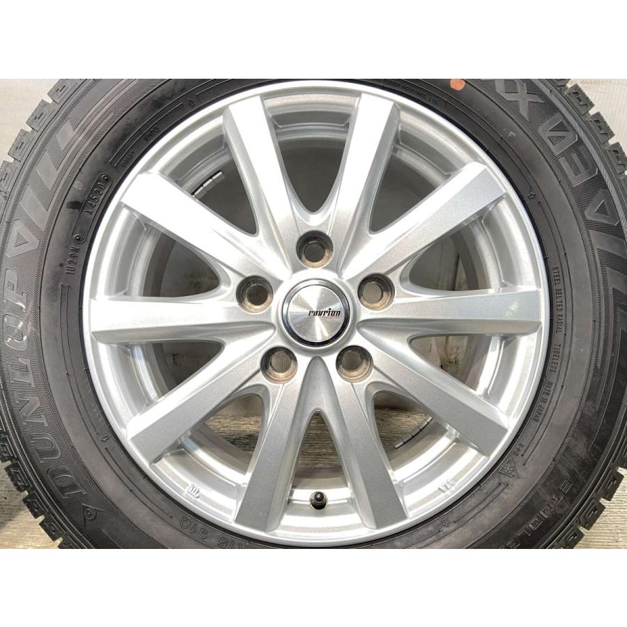 DUNLOP（ダンロップ） 中古タイヤ スタッドレスタイヤ ホイールセット