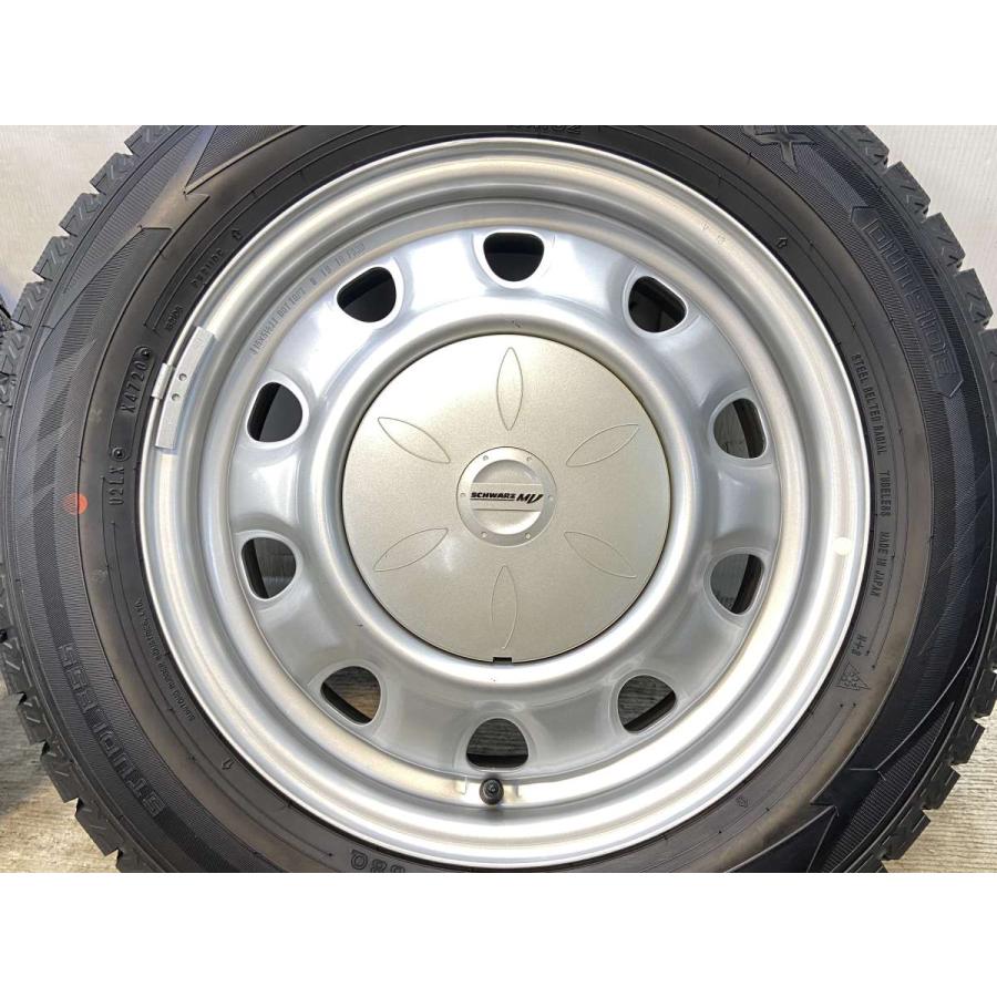 DUNLOP（ダンロップ） 中古タイヤ スタッドレスタイヤ ホイールセット 