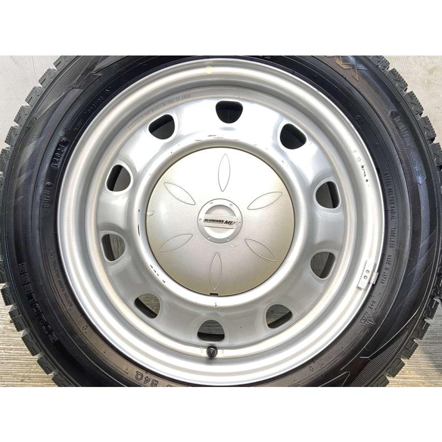 DUNLOP（ダンロップ） 中古タイヤ スタッドレスタイヤ ホイールセット 