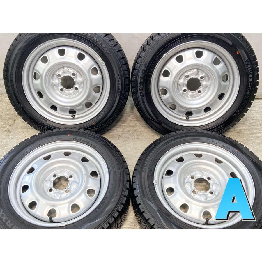 DUNLOP（ダンロップ） 中古タイヤ スタッドレスタイヤ ホイールセット 