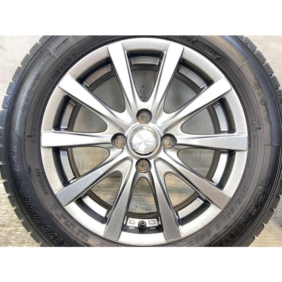 GOODYEAR スタッドレス 175/65R15 4本セット グッドイヤー（GOODYEAR） 175/65R15 スタッドレスタイヤホイール