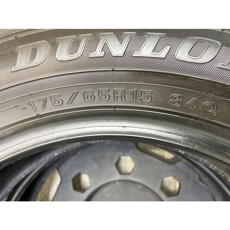 DUNLOP 中古タイヤ スタッドレスタイヤ 2本セット 175/65R15