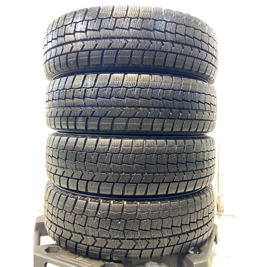 165/65R15 DL WM02 21年製 4本セット DUNLOP 中古タイヤ スタッドレスタイヤ ホイールセット 4本