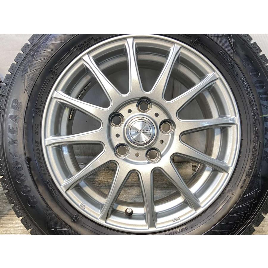 中古タイヤ スタッドレスタイヤ ホイールセット 4本セット 195/65R15  ラブリオン ルミエール 15x6.0 53 114.3-5穴 GY アイスナビ 8 | グッドイヤー | 03