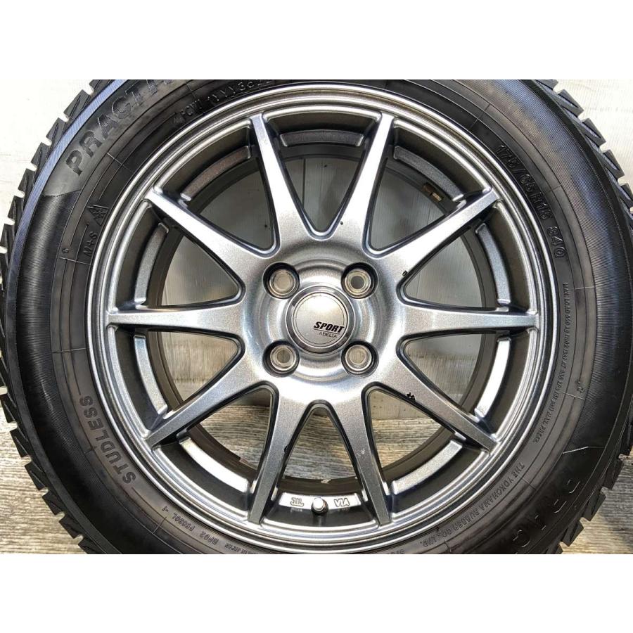 中古タイヤ スタッドレスタイヤ ホイールセット 4本セット 175/65R15