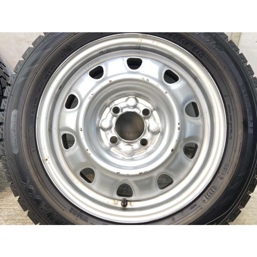 中古タイヤ スタッドレスタイヤ ホイールセット 4本セット 185/60R15  　 TOPY M60 15x5.5  100-4穴 ダンロップ ウィンターマックス WM02 | DUNLOP | 03