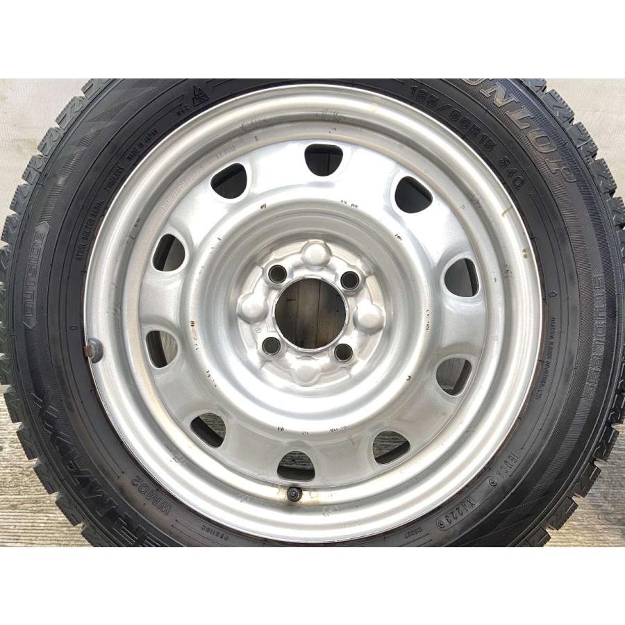 中古タイヤ スタッドレスタイヤ ホイールセット 4本セット 185/60R15  　 TOPY M60 15x5.5  100-4穴 ダンロップ ウィンターマックス WM02 | DUNLOP | 05
