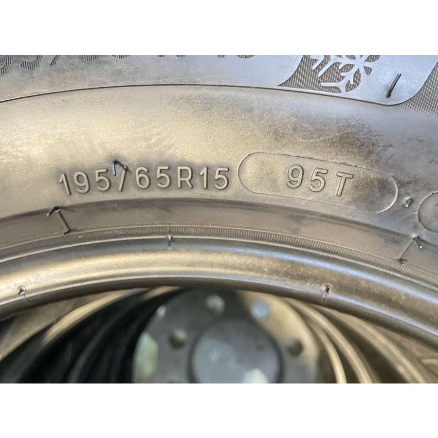 ミシュラン（MICHELIN） 中古タイヤ スタッドレスタイヤ 4本セット 195
