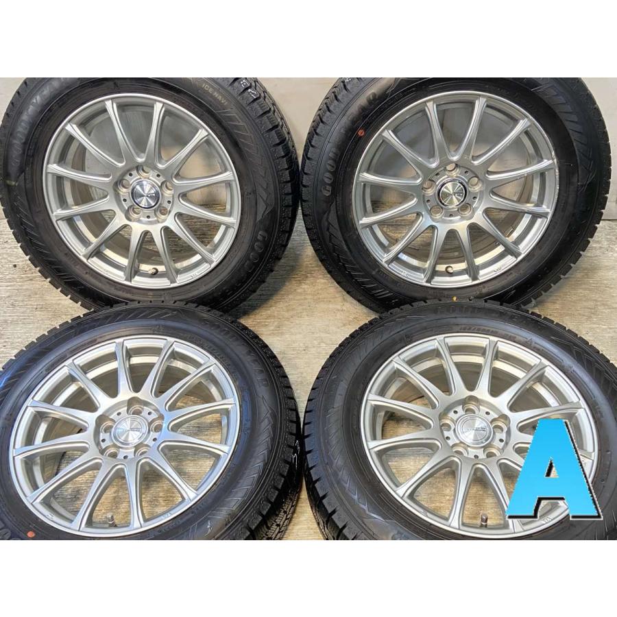 中古 195/65R15 5穴スタッドレス・アルミホイール 4本セット