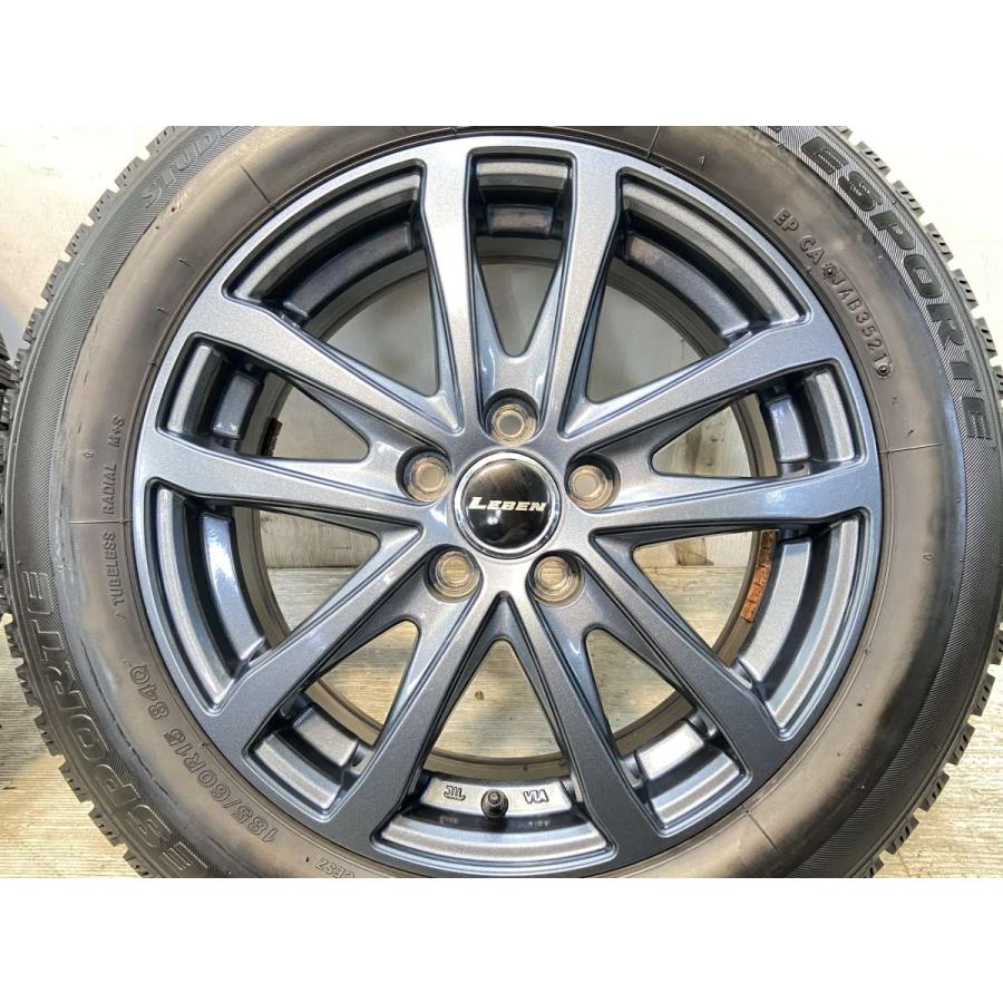 中古タイヤ スタッドレスタイヤ ホイールセット 4本セット 185/60R15 