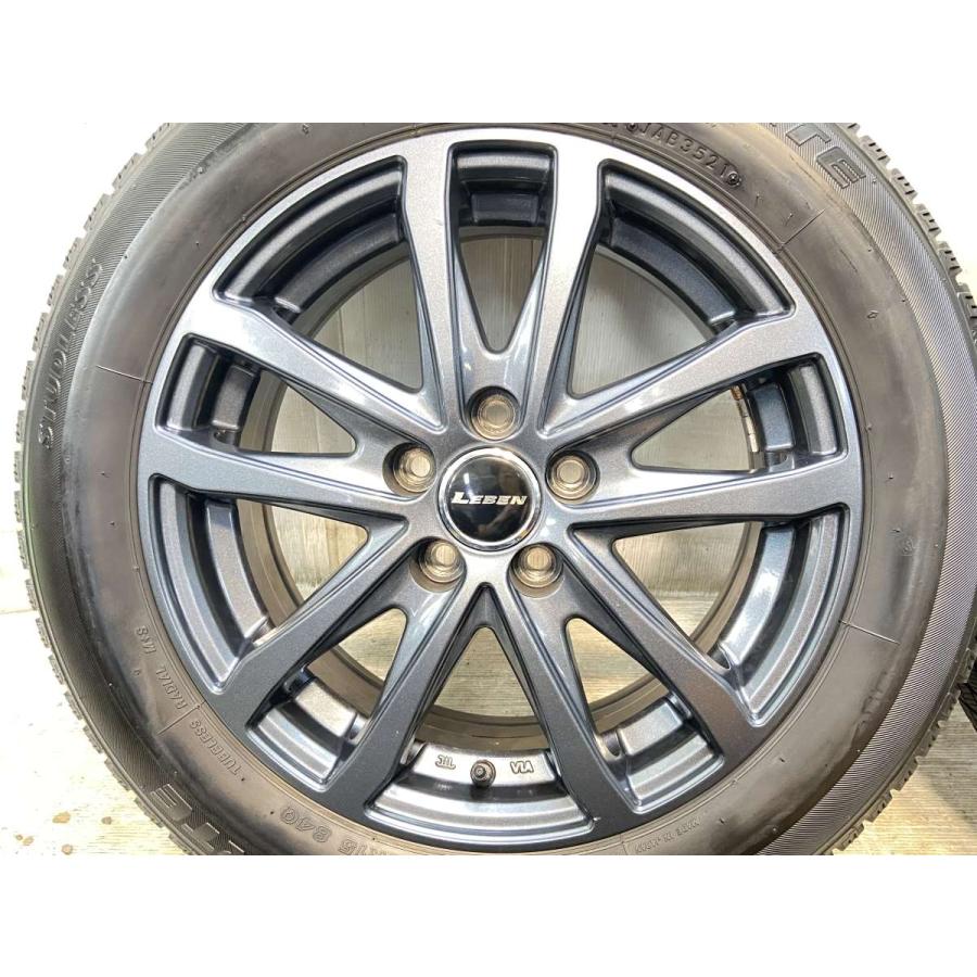中古タイヤ スタッドレスタイヤ ホイールセット 4本セット 185/60R15