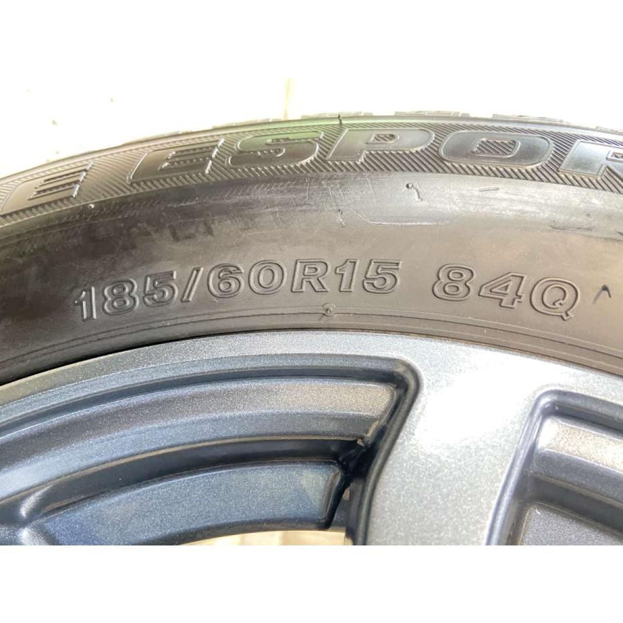 中古タイヤ スタッドレスタイヤ ホイールセット 4本セット 185/60R15