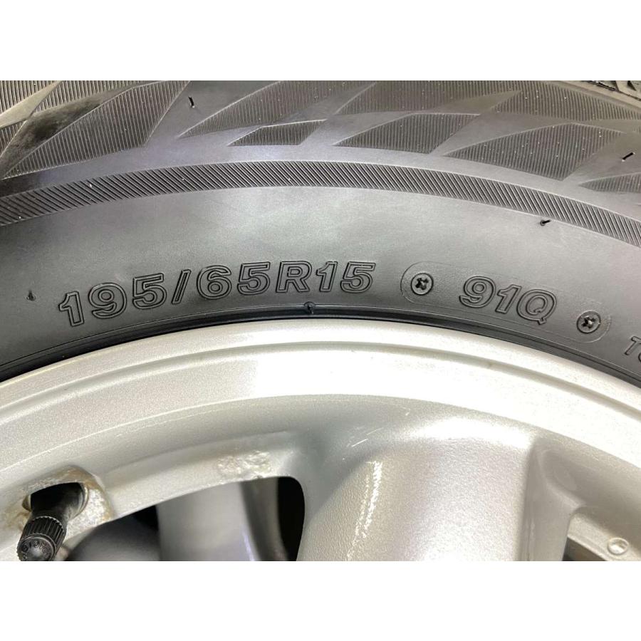 中古タイヤ スタッドレスタイヤ ホイールセット 4本セット 195/65R15  トヨタ純正  15x6.0 45 114.3-5穴 ブリヂストン ブリザック VRX2 | BRIDGESTONE | 09