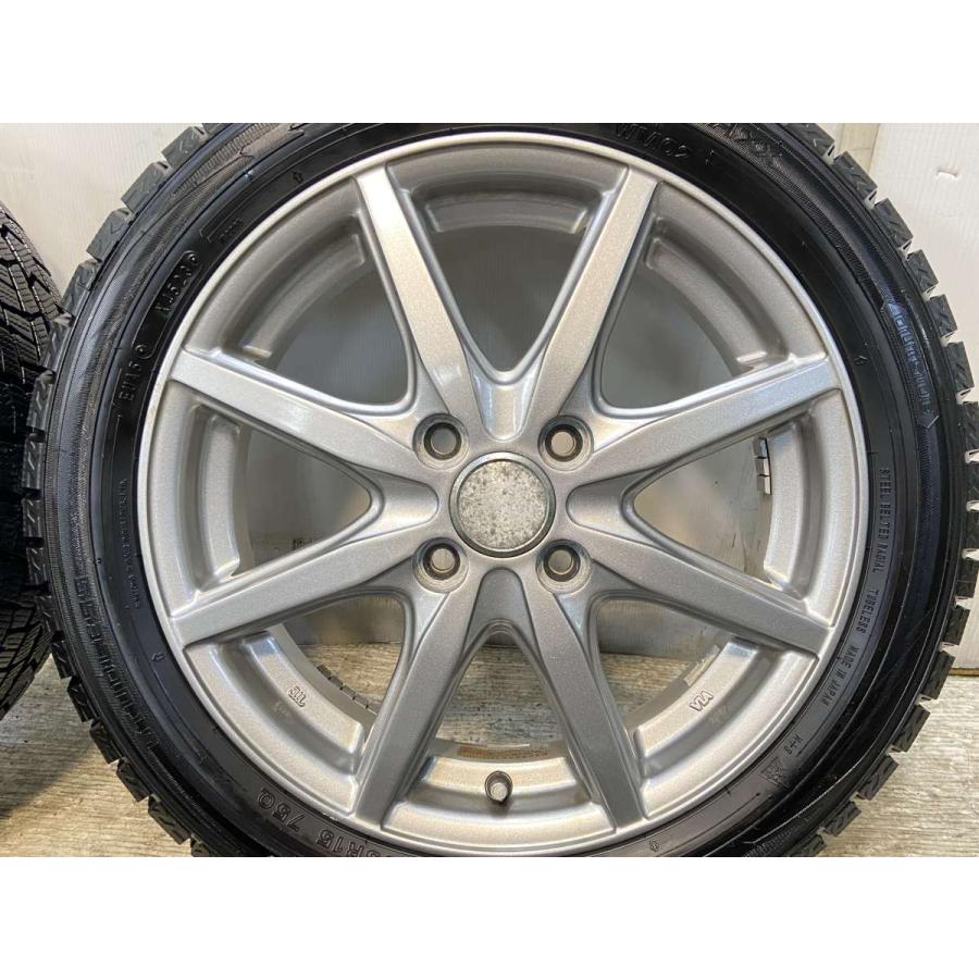 DUNLOP（ダンロップ） 中古タイヤ スタッドレスタイヤ ホイールセット 