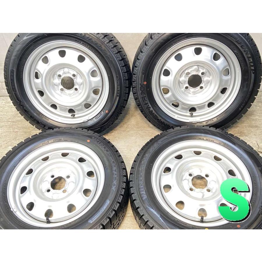 DUNLOP（ダンロップ） 中古タイヤ スタッドレスタイヤ ホイールセット 