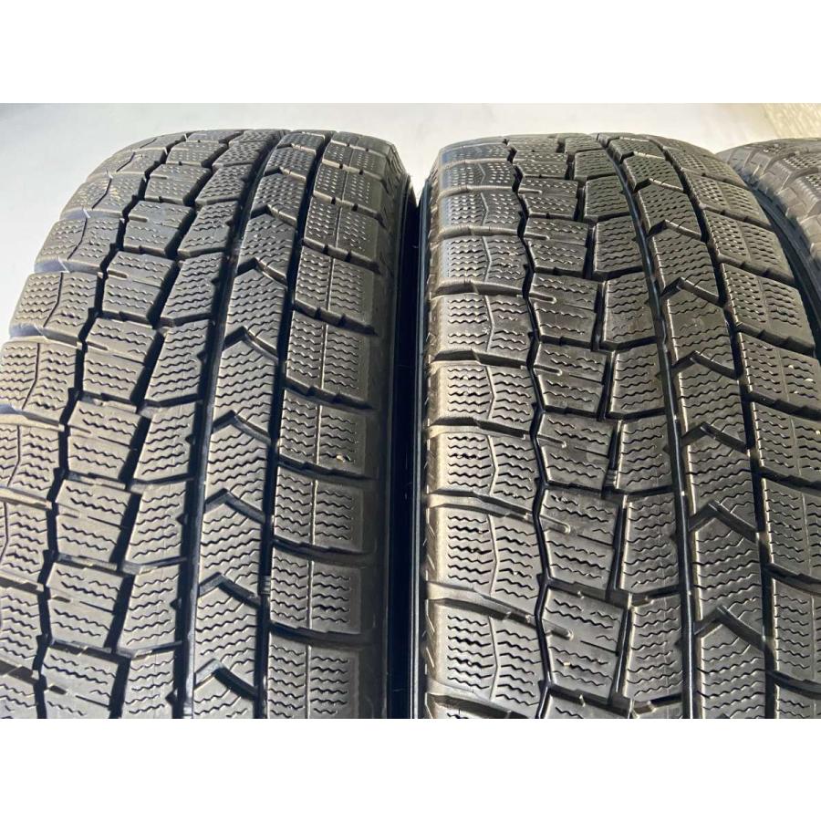 中古タイヤ スタッドレスタイヤ ホイールセット 4本セット 185/60R15  キャロウィン R6 15x5.5 100/114.3-4穴 DUNLOP  WM02 | DUNLOP | 08