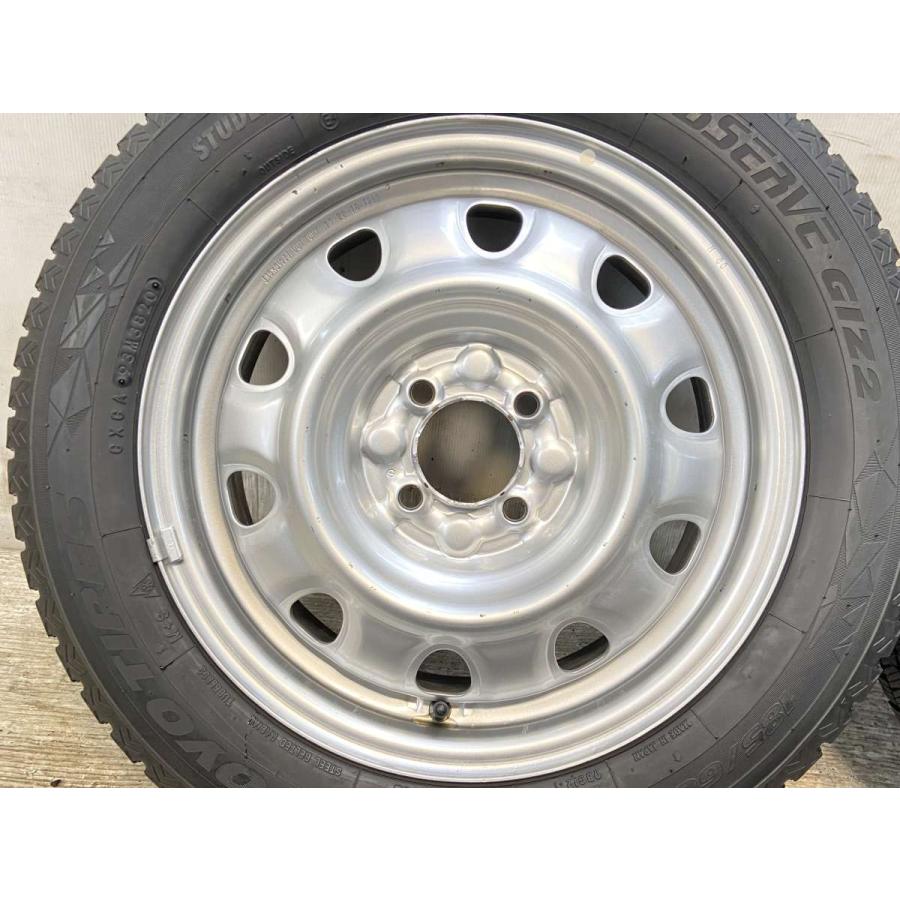 中古タイヤ スタッドレスタイヤ ホイールセット 4本セット 185/60R15  　 TOPY M60 15x5.5  100-4穴 トーヨータイヤ オブザーブ GIZ2 | TOYO TIRES | 04
